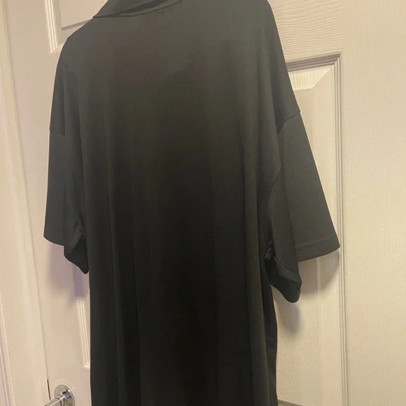 Chicago Blackhawks Antigua Big & Tall 4XL Tribute Polo - Black - Picture 8 of 8